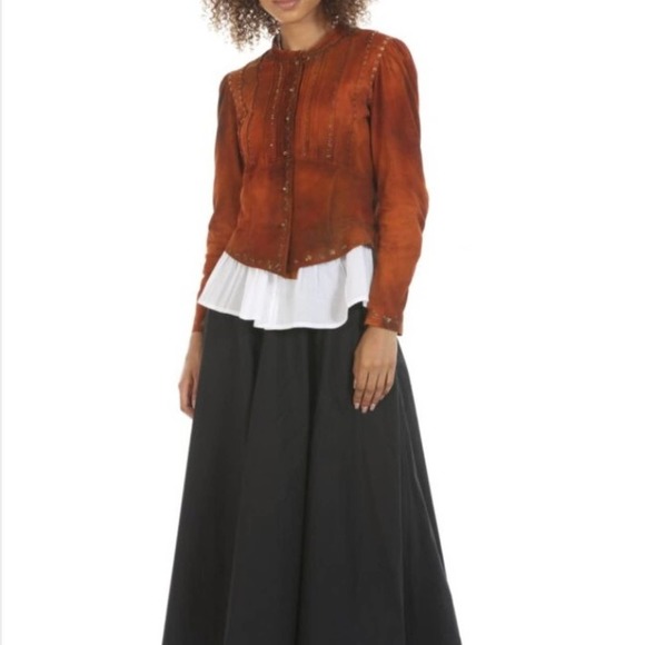 Lambskin Jacket Nigel Preston & Knight Sz L Lambskin Suede Grunge Jacket - Picture 9 of 9